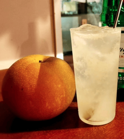利府梨のジントニック